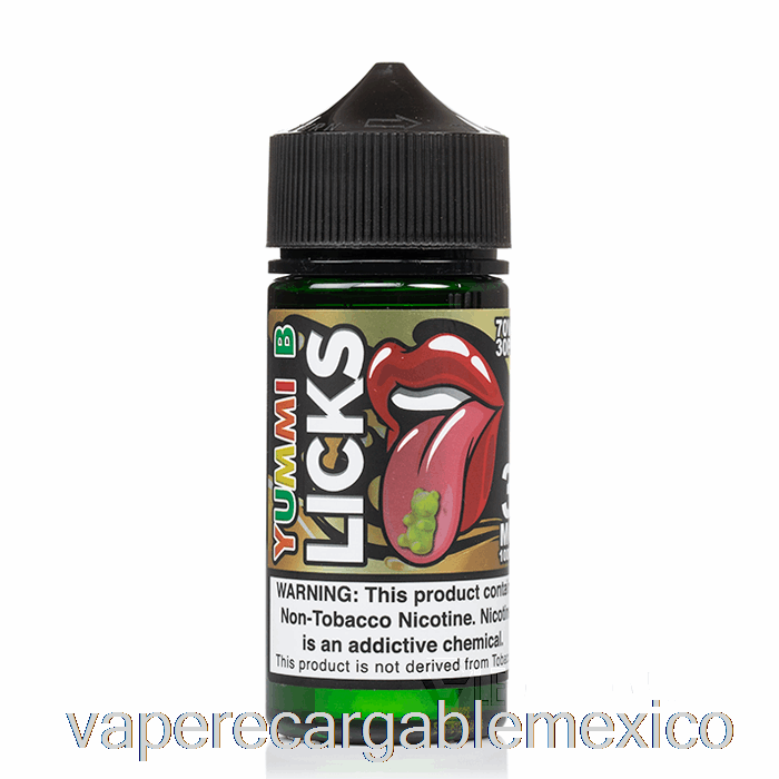 Vape Recargable Yummi B - Licks Roll Upz - 100ml 0mg